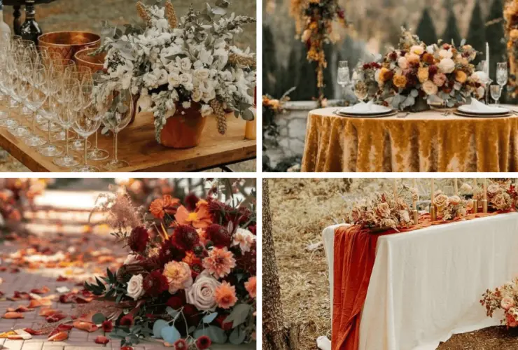 autumn wedding bouquet