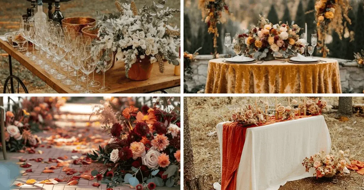 autumn wedding bouquet