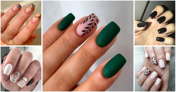 back-to-school-nails-acrylic-short-ideas