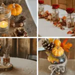 fall wedding centerpieces mason jars