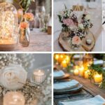 Simple Fall Wedding Centerpieces