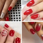 Stunning Red Gel Nail Designs