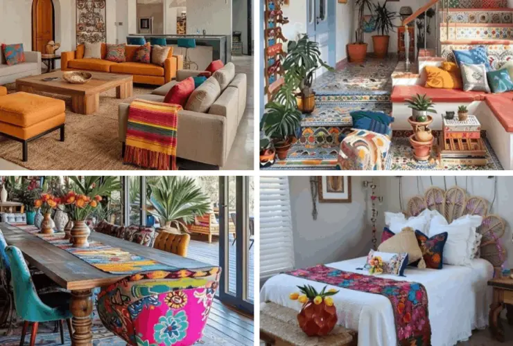 vibrant Modern Mexican home decor ideas