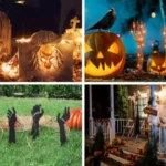 outdoor halloween decorations party