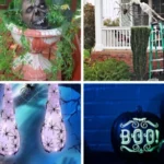 outdoor halloween decorations simple