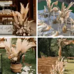 rustic wedding decor Boho