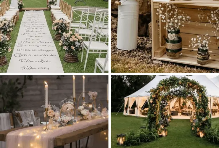 rustic wedding decor Diy