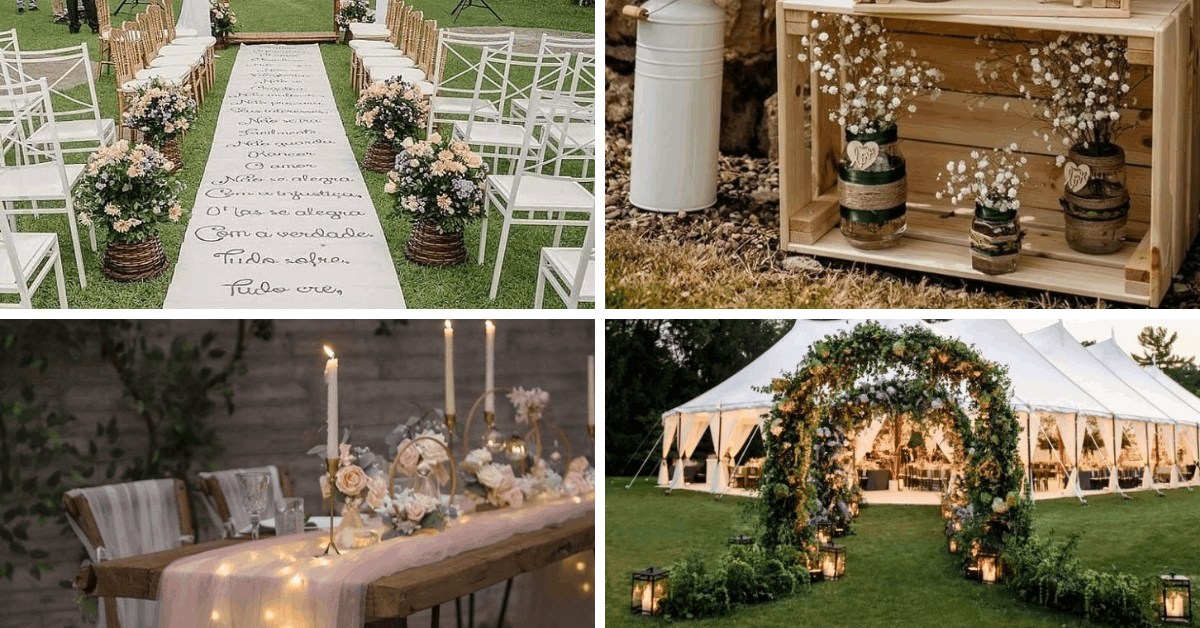 rustic wedding decor Diy