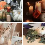 wedding centerpieces with pumpkins