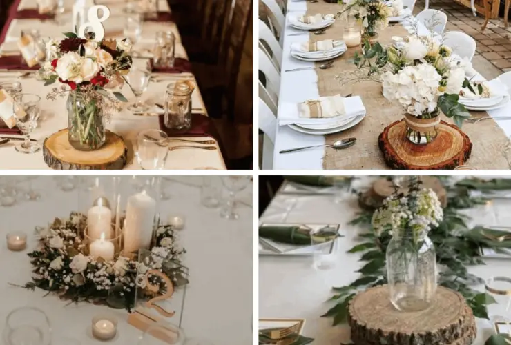 wedding decor A budget centerpieces