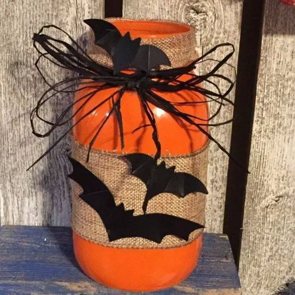 Pumpkin Mason Jars