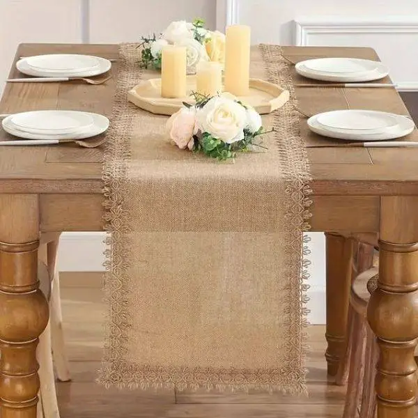 . Burlap Accents