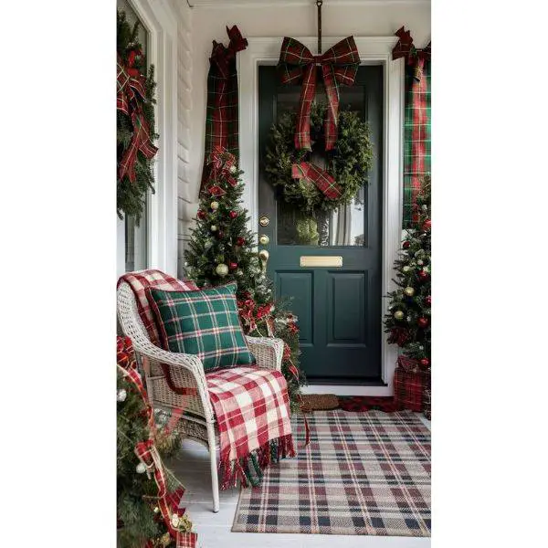 . Plaid Throw Blankets