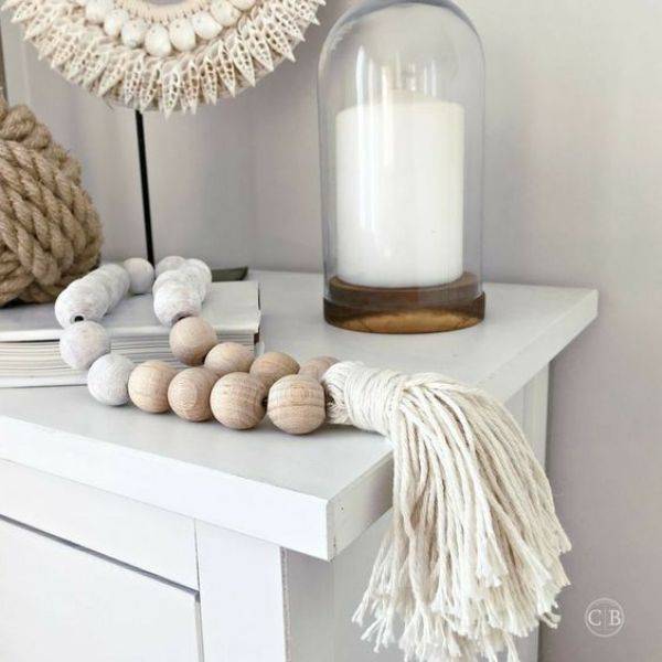  Wooden Beads Garland