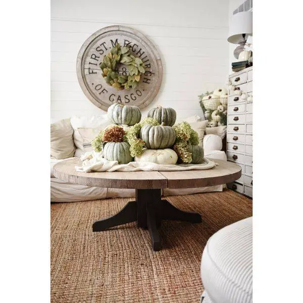  Wooden Pumpkin Accents