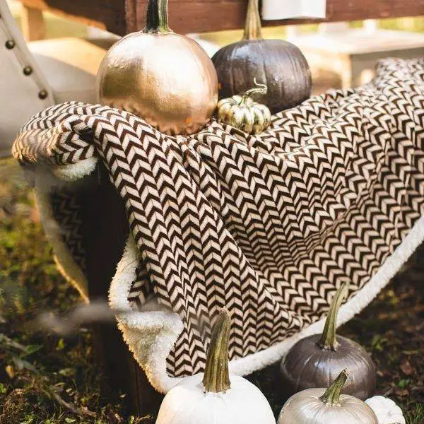  Metallic Pumpkins