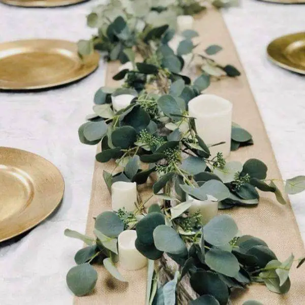 . Simple Eucalyptus Garland