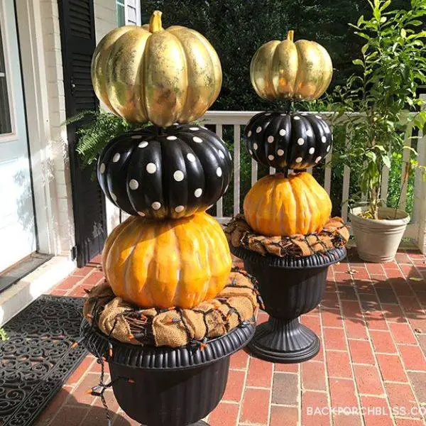  Pumpkin Topiary