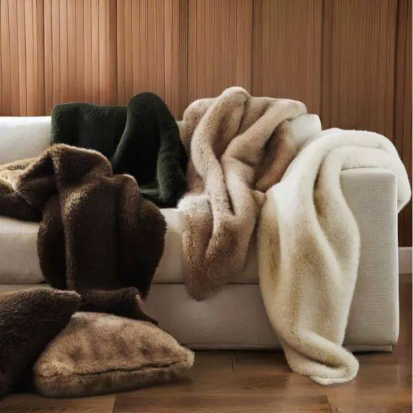 Faux Fur Throws