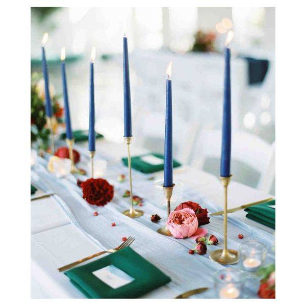 Jewel Tone Taper Candles