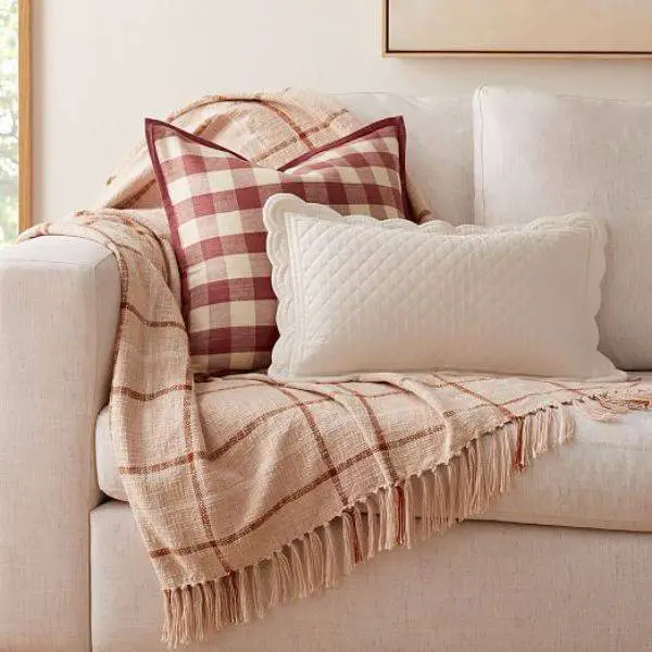 Gingham Pillow Covers