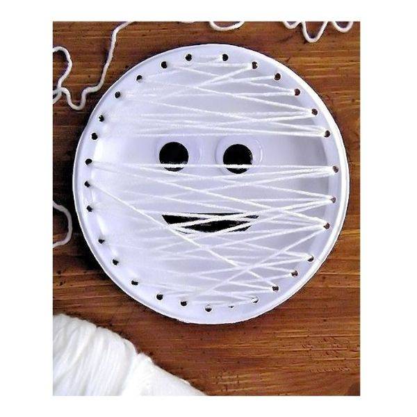  Paper Plate Mummy