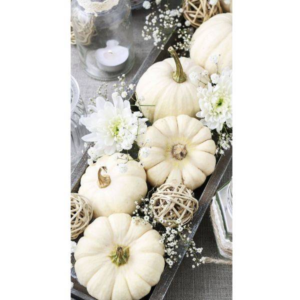  Simple White Pumpkin Centerpieces 