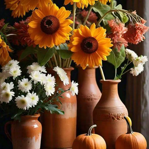 . Terracotta Vases