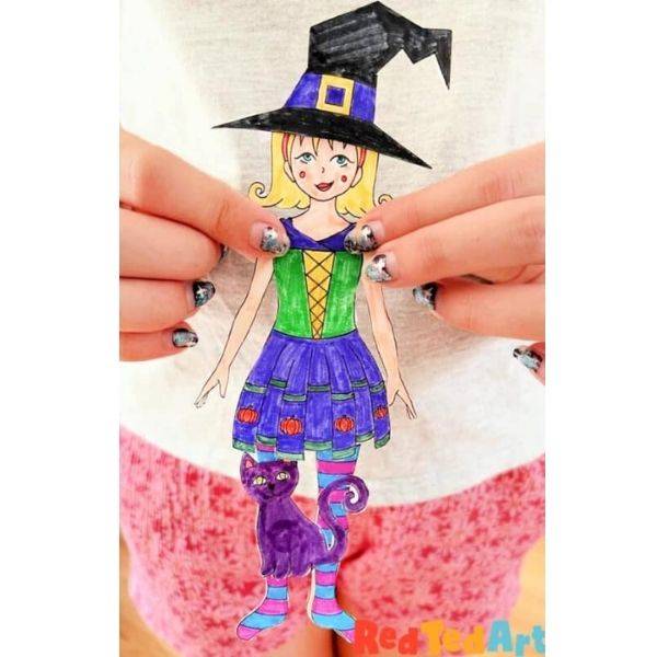 Witch Paper Dolls