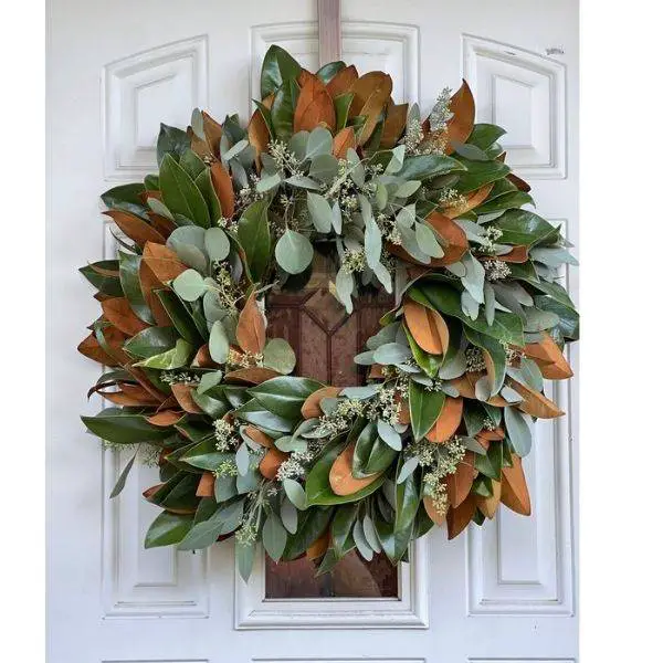 . Wreath with Dried Foliage