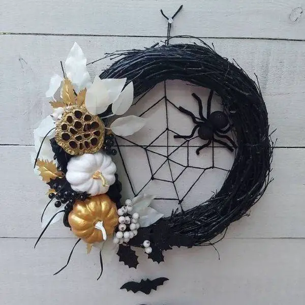 Spiderweb Wreath