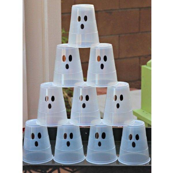  Ghost Cup Stacking Game