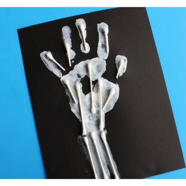  Skeleton Handprints