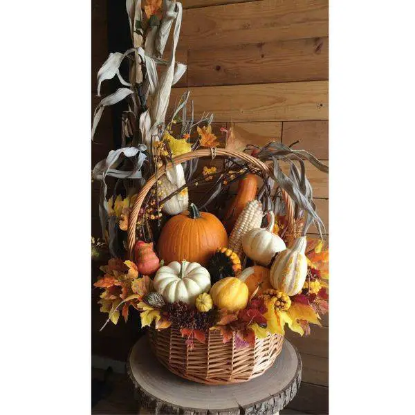 Harvest Basket Centerpiece