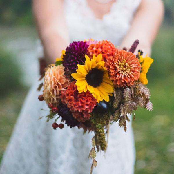  October Sunflower and Dahlia Mix