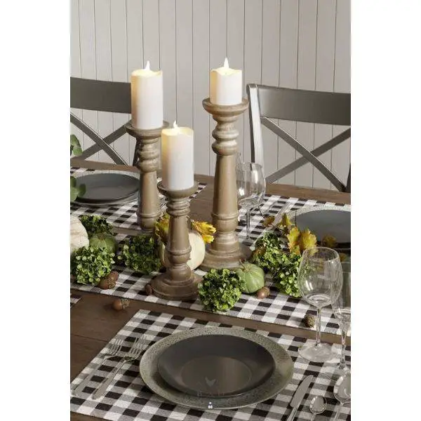 Rustic Candlesticks