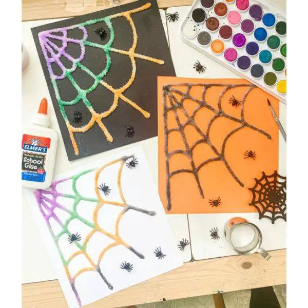 Spider Web Painting