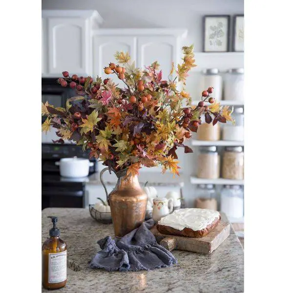 Muted Fall Floral Arrangements