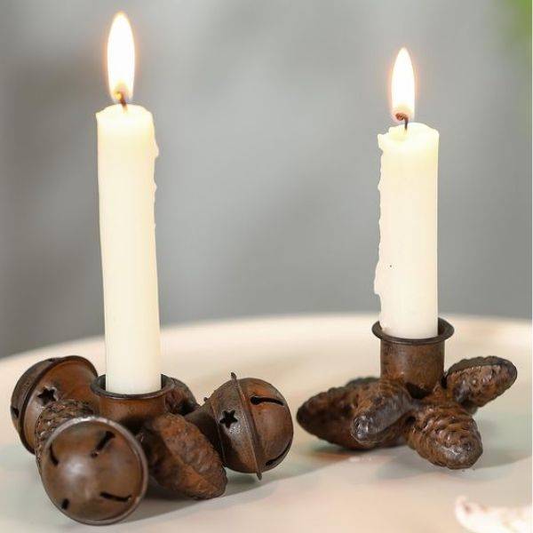  Rustic Candle Holders