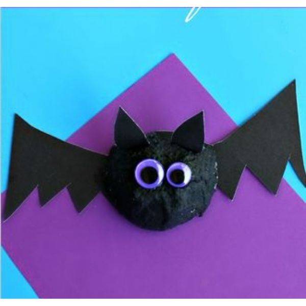 Egg Carton Bats