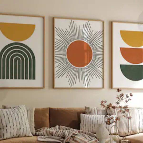 DIY Mid-Century Modern Wall Art