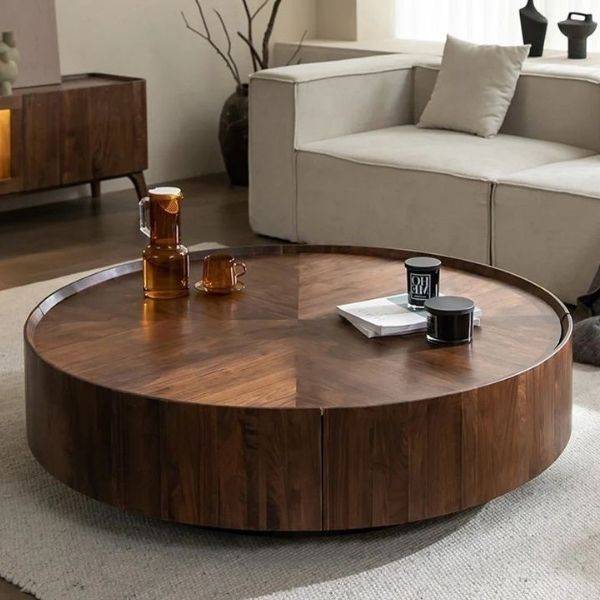 Dark Wood Coffee Table