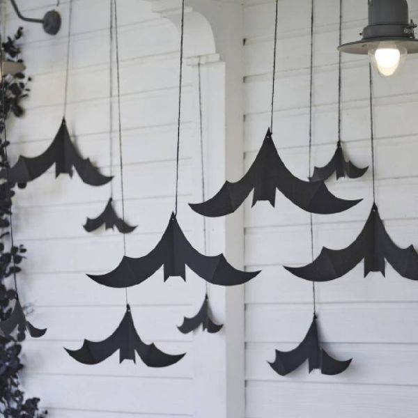  Black Paper Bats