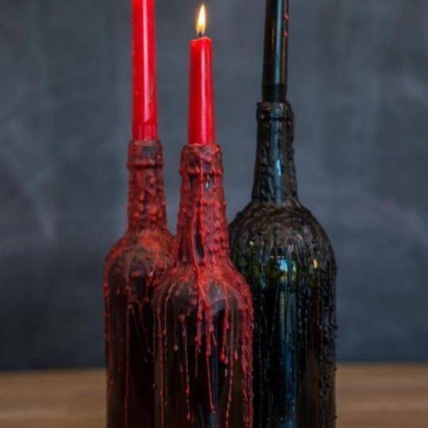  Creepy Candle Drip Bottles
