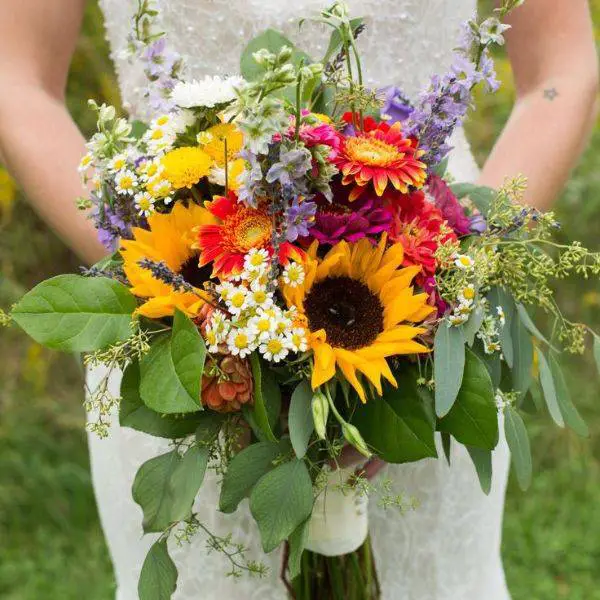 September Wildflower Bouquet