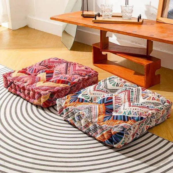 Patterned Floor Cushions