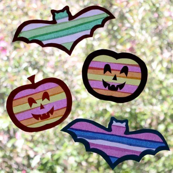  Halloween Suncatchers