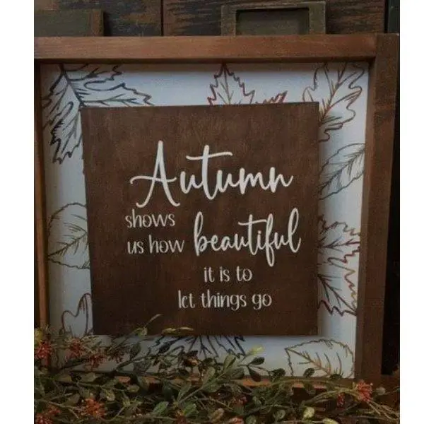 . Fall Quote Signs