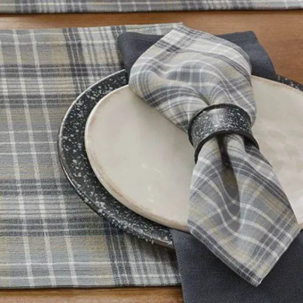 Muted Plaid Napkins