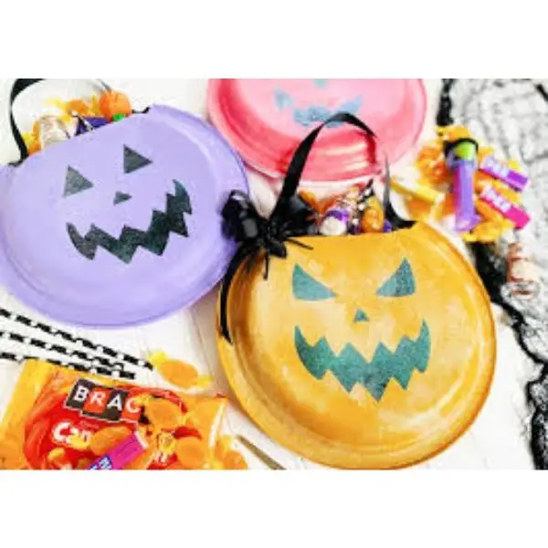 Pumpkin Basket Plate